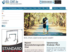 Tablet Screenshot of bol-chat.de